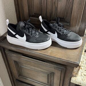 Nike Black and White Low-Top Sneakers